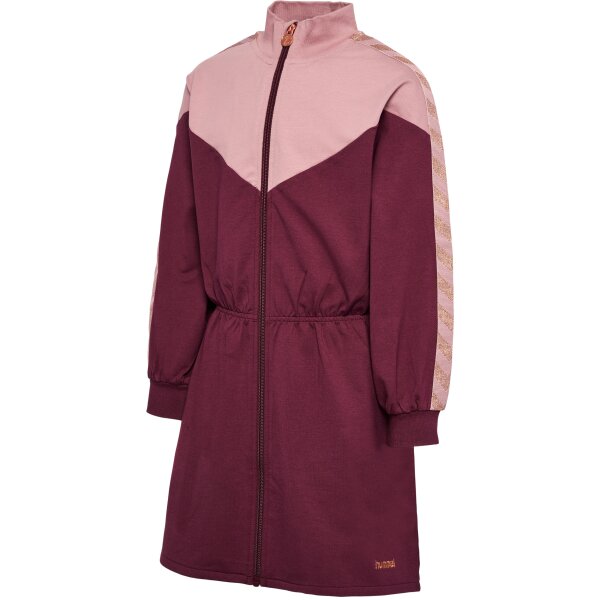 hummel Hmlalvilda Zip Dress Mädchen - windsor wine