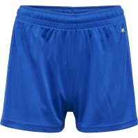 hummel Hmlcore Xk Poly Shorts Damen - true blue/blazing yellow