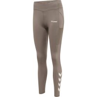 hummel Hmlmt Chipo Mid Waist Leggins Damen - driftwood