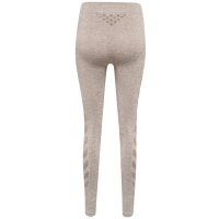 hummel Hmlci Seamless Mid Waist Leggins Damen - driftwood melange