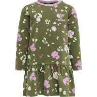 hummel Hmlalisa Dress L/S M&auml;dchen - capulet olive