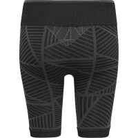 hummel Hmlmt Energy Seamless Mw Shorts Damen - black/asphalt melange