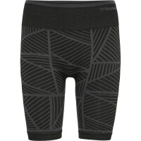 hummel Hmlmt Energy Seamless Mw Shorts Damen - black/asphalt melange