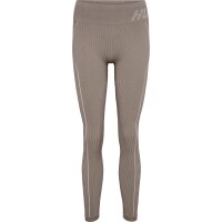 hummel Hmlte Christel Seamless Mw Leggins Damen - chateau gray/driftwood melange