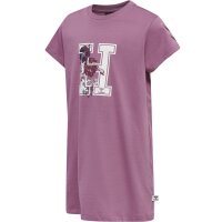 hummel Hmlarchitecture T-Shirt Dress S/S Mädchen - bordeaux