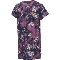 hummel Hmldrama T-Shirt Dress S/S Mädchen - bordeaux