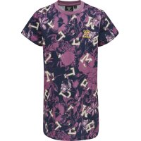 hummel Hmldrama T-Shirt Dress S/S M&auml;dchen - bordeaux