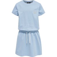 hummel Hmlcalida Dress S/S M&auml;dchen - cerulean