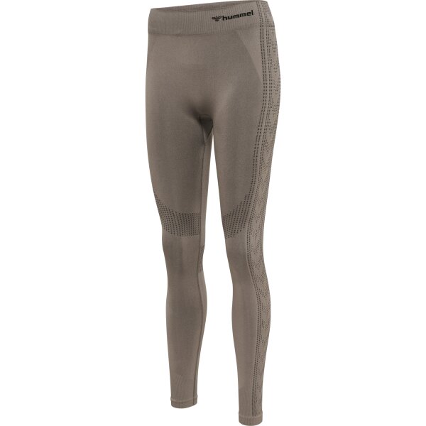 hummel Hmlmt Shaping Seamless Mw Leggins Damen - driftwood