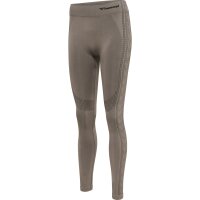 hummel Hmlmt Shaping Seamless Mw Leggins Damen - driftwood