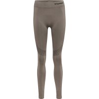 hummel Hmlmt Shaping Seamless Mw Leggins Damen - driftwood