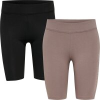 hummel Hmlte Maja 2-Pack Mw C Tight Shorts Damen -...