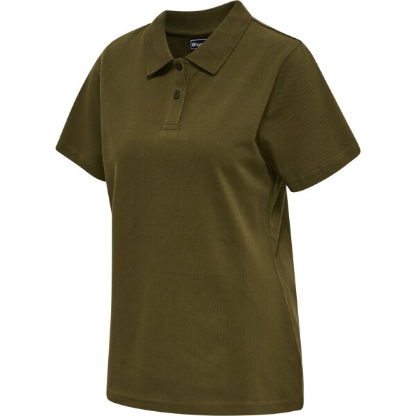 hummel Hmlred Classic Polo Damen - dark olive