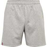 hummel Hmlred Basic Sweat Shorts Herren - grey melange