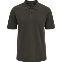 hummel Hmlred Stretch Polo Herren - raven