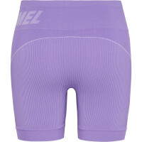 hummel Hmlte Christel Seamless Shorts Damen - paisley purple/lavender melang