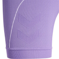 hummel Hmlte Christel Seamless Shorts Damen - paisley purple/lavender melang