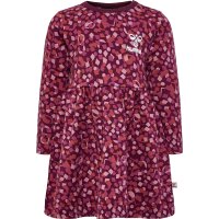 hummel Hmlconfetti Dress L/S Mädchen - windsor wine