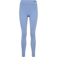 hummel Hmlci Seamless Mid Waist Leggins Damen - riviera melange