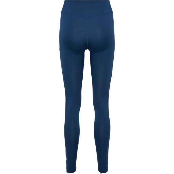 hummel Hmlmt Chipo Mid Waist Leggins Damen - insignia blue