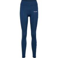 hummel Hmlmt Chipo Mid Waist Leggins Damen - insignia blue