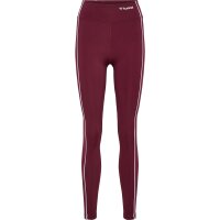 hummel Hmlmt Flash High Waist Leggins Damen - zinfandel