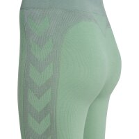 hummel Hmlclea Seamless Mid Waist Leggins Damen - chinois geen/silt green mel