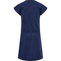 hummel Hmlflowy Dress S/S Mädchen - black iris