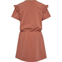 hummel Hmljumpy Dress S/S Mädchen - copper brown