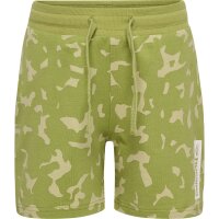 hummel Hmlrush Aop Shorts Jungen - green olive