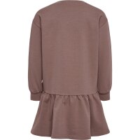 hummel Hmlnoelle Dress L/S Mädchen - deep taupe