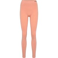 hummel Hmlci Seamless Mid Waist Leggins Damen - canyon sunset melange