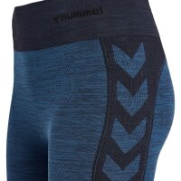 hummel Hmlclea Seamless Mid Waist Leggins Damen - insignia blue melange