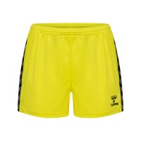 hummel Hmlauthentic Pl Shorts Damen - blazing yellow