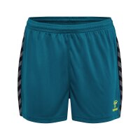 hummel Hmlauthentic Pl Shorts Damen - blue coral