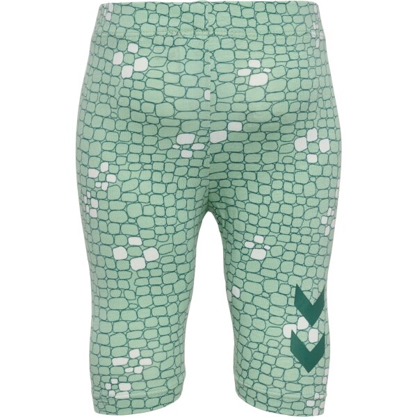 hummel Hmlzanzi Leggins Capri Mädchen - silt green