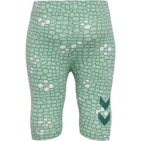 hummel Hmlzanzi Leggins Capri M&auml;dchen - silt green