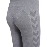 hummel Hmlci Seamless Mw Scrunch Tight Damen - grey melange