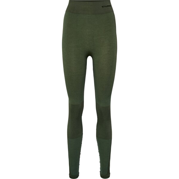 hummel Hmlclea Seamless Mid Waist Leggins Damen -...