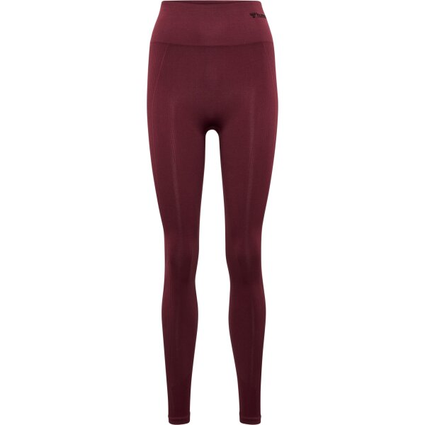 hummel Hmltif Seamless High Waist Leggins Damen - bitter chocolate