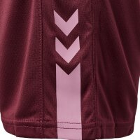 hummel Hmlactive Pl Shorts Kinder - burgundy