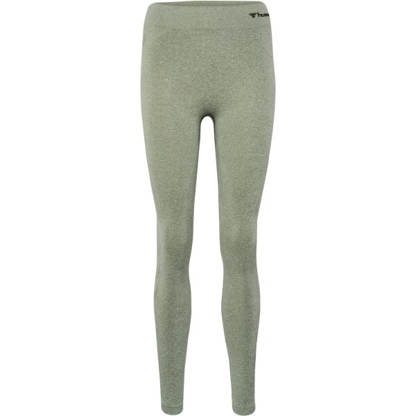 hummel Hmlci Seamless Mid Waist Leggins Damen - seagrass...