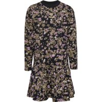 hummel Hmlelva Dress L/S Mädchen - black