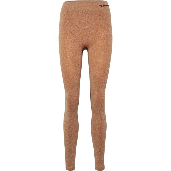 hummel Hmlci Seamless Mid Waist Leggins Damen - mocha...