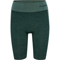 hummel Hmlclea Seamless Cycling Shorts Damen - green...