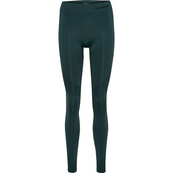 hummel Hmlmt Shaping Seamless Mw Leggins Damen - green...