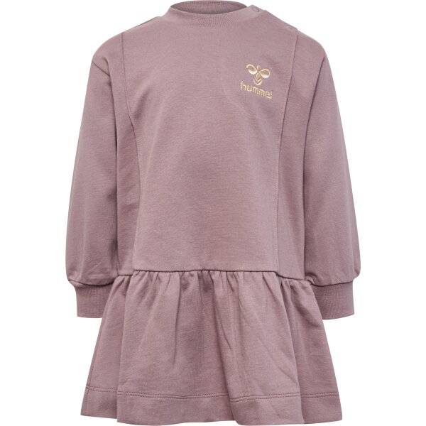 hummel Hmlhelle Dress L/S Mädchen - twilight mauve