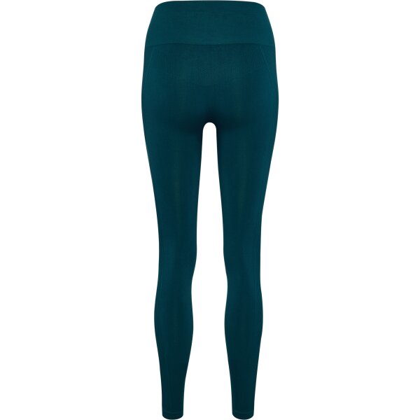 hummel Hmltif Seamless High Waist Leggins Damen - dark sea