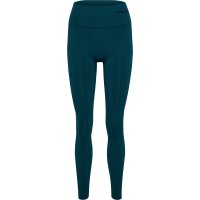 hummel Hmltif Seamless High Waist Leggins Damen - dark sea