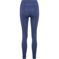 hummel Hmltif Seamless High Waist Leggins Damen - blue indigo